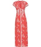 Tomas Maier Printed Silk Maxi Dress