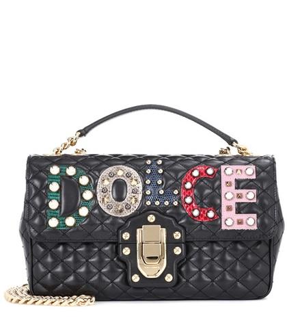 The Row Lucia Leather Shoulder Bag