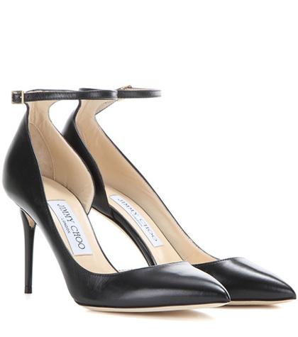 Jimmy Choo Lucy 85 Leather Pumps