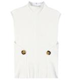 Zuhair Murad Knitted Wool-blend Top