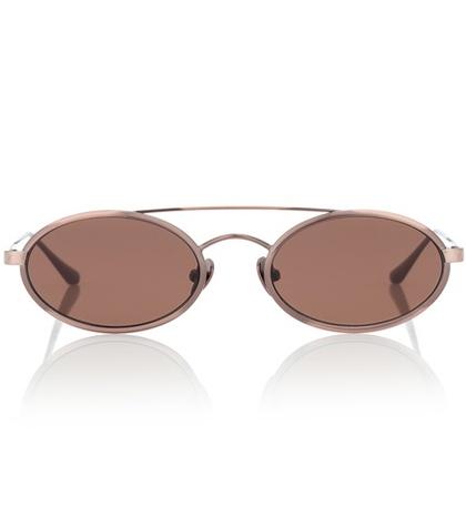 Self-portrait Layla Oval Sunglasses