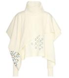 Oscar De La Renta Embellished Wool Top