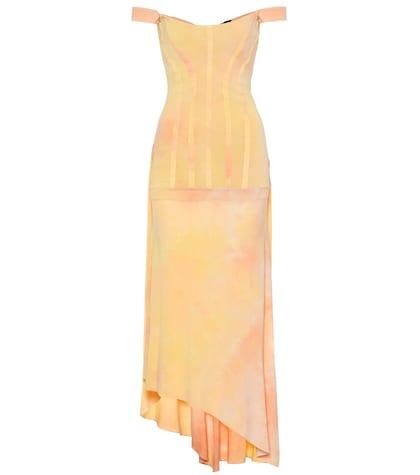 7 For All Mankind Odilon Off-the-shoulder Dress
