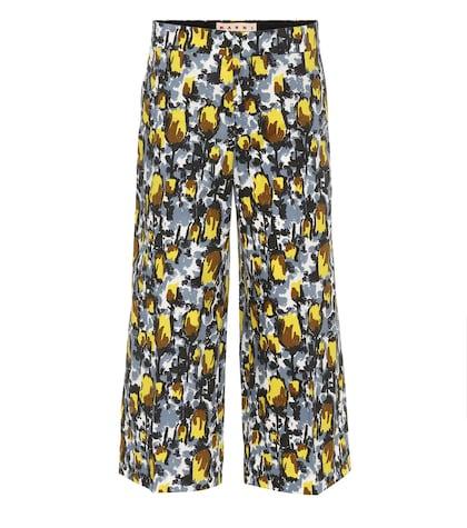 Tre Ccile Cropped Cotton Trousers