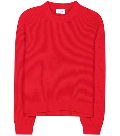 Mcq Alexander Mcqueen Viktoria Knitted Cotton Sweater