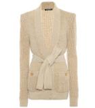 Balmain Wool And Alpaca Blend Cardigan