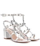 Missoni Valentino Gavarani Rockstud Leather Sandals