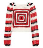 Ulla Johnson Beso Cotton Crochet Sweater