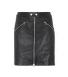 Rag & Bone Leather Miniskirt