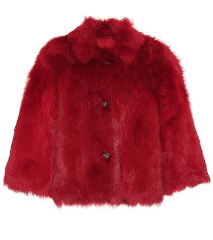 Redvalentino Reversible Fur Jacket