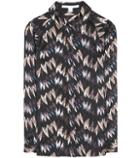 Diane Von Furstenberg Chrissie Printed Silk Shirt