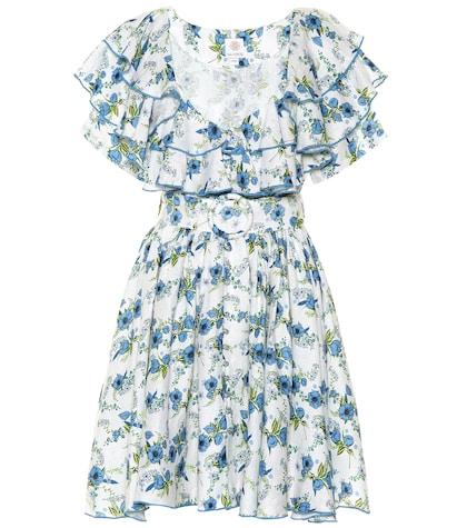 Loewe Exclusive To Mytheresa – Floral Linen Minidress