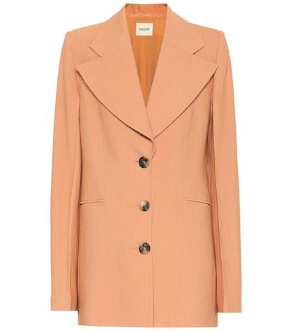 Khaite The Mckenna Twill Blazer