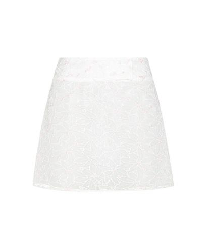 Giamba Lace Miniskirt