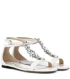 Jimmy Choo Averie Leather Sandals