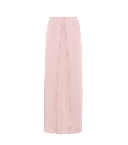 Valentino Hammered Satin Skirt