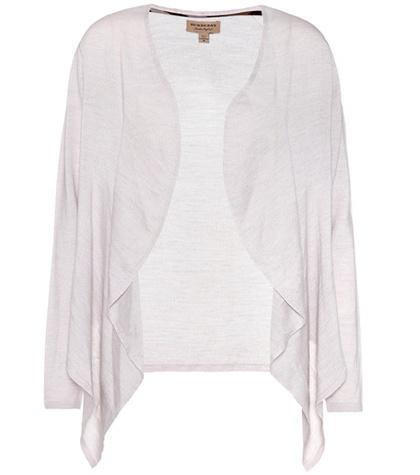 Burberry Wool And Silk Cardigan