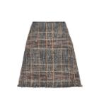 Etro Cotton And Wool-blend Tweed Miniskirt
