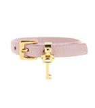 Miu Miu Embellished Leather Bracelet