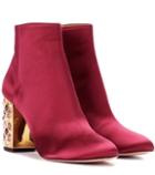 Tory Burch Party 85 Satin Ankle Boots