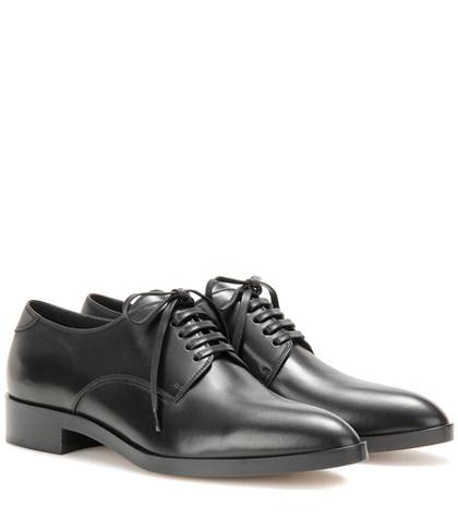 Aquazzura Keaton Leather Derby Shoes