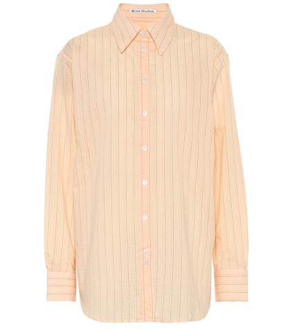 Acne Studios Striped Cotton-blend Shirt