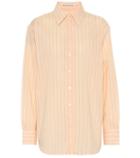 Acne Studios Striped Cotton-blend Shirt