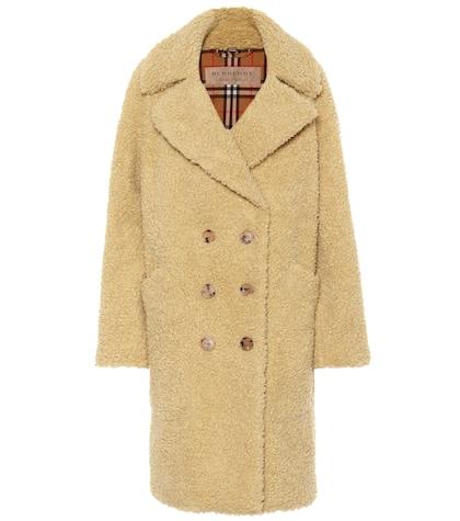 Msgm Wool-blend Teddy Coat