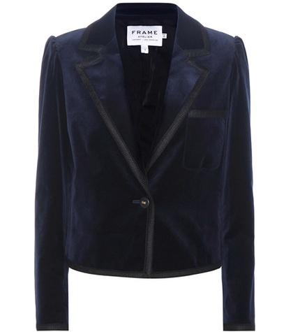 Isabel Marant Band Velvet Blazer