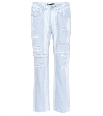 3x1 W3 Higher Ground Cropped Boyfriend Jeans