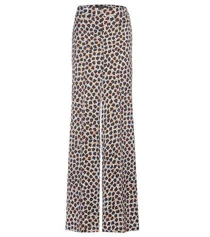 Etro Printed Wide-leg Trousers