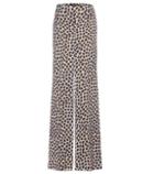 Etro Printed Wide-leg Trousers