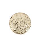 Wasson Fine Crater Disc 14kt Gold Earrings With Diamonds