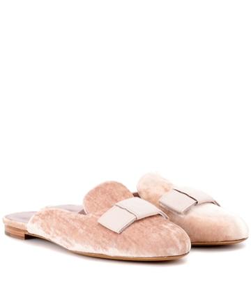 Vetements Masha Velvet Slippers