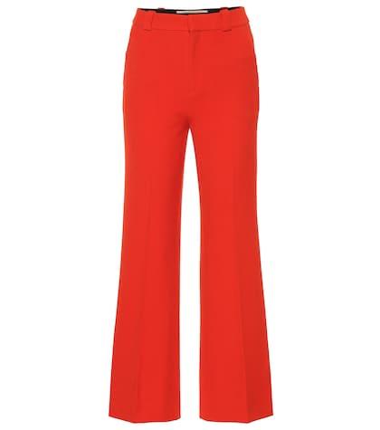 Roland Mouret Dilman High-rise Wide-leg Pants