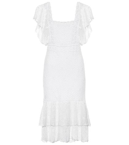 Rag & Bone Florence Crochet Midi Dress