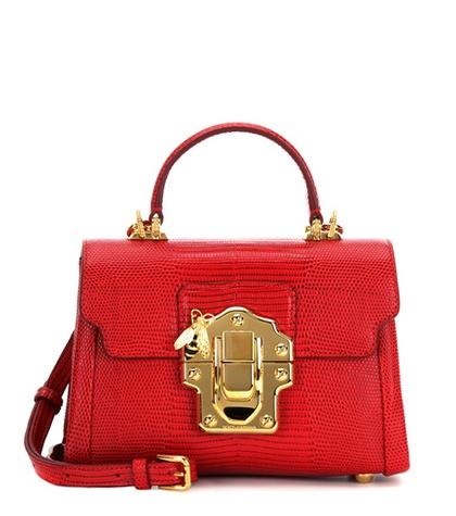 Dolce & Gabbana Lucia Mini Leather Crossbody Bag
