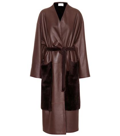 The Row Nooman Shearling Coat