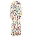 Gucci Floral-printed Linen Dress