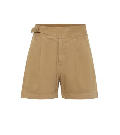 Polo Ralph Lauren High-rise Cotton Twill Shorts
