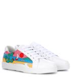 Roland Mouret Leather Sneakers