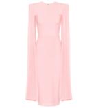 Alex Perry Nina Crêpe Satin Sheath Dress
