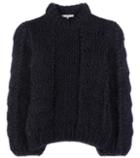 Ganni The Julliard Mohair And Wool Knitted Sweater