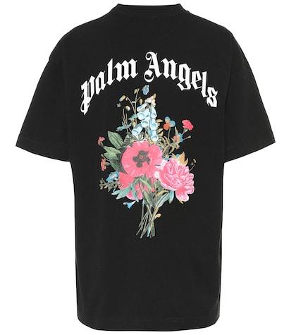Palm Angels Logo Cotton T-shirt