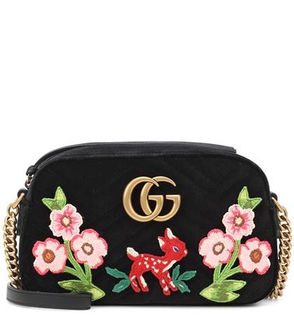 Aquazzura Gg Marmont Small Camera Shoulder Bag
