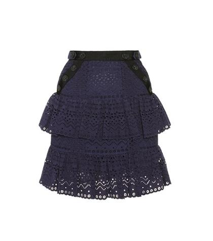 Self-portrait Hazel Mini Skirt