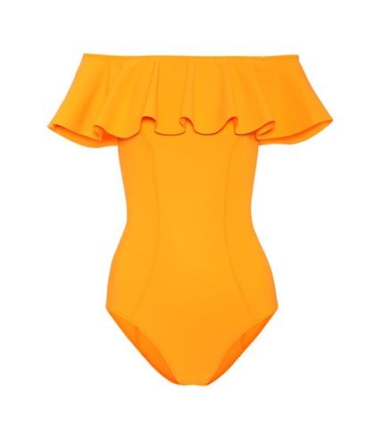 Lisa Marie Fernandez Mira Flounce Swimsuit