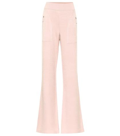 Bottega Veneta Leather-trimmed Pants