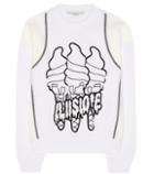 Stella Mccartney All Is Love Printed Cotton-blend Sweater