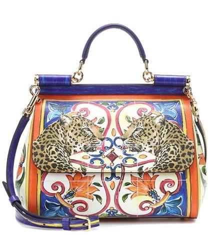Dita Eyewear Sicily Medium Leather Shoulder Bag